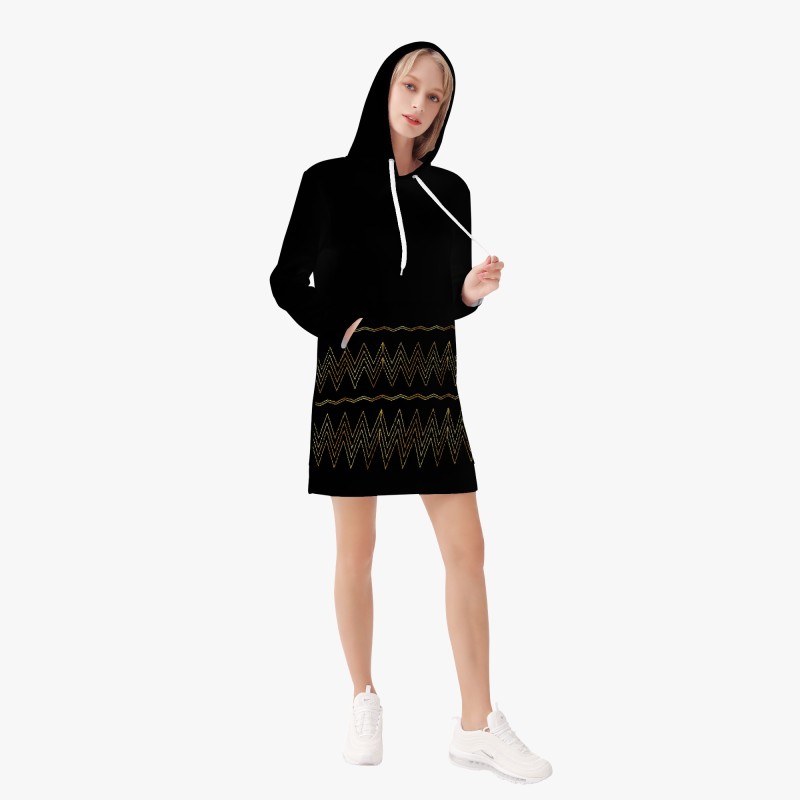 Women's AOP Hoodie Dress