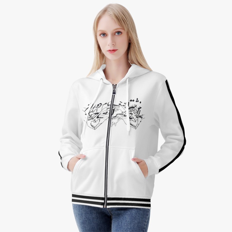 Full Zip Up Hoodie