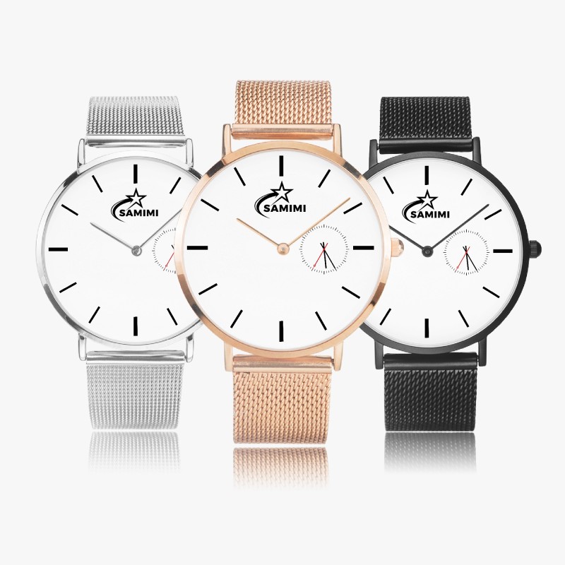 169. Fashion Ultra-thin Stainless Steel Quartz Watch