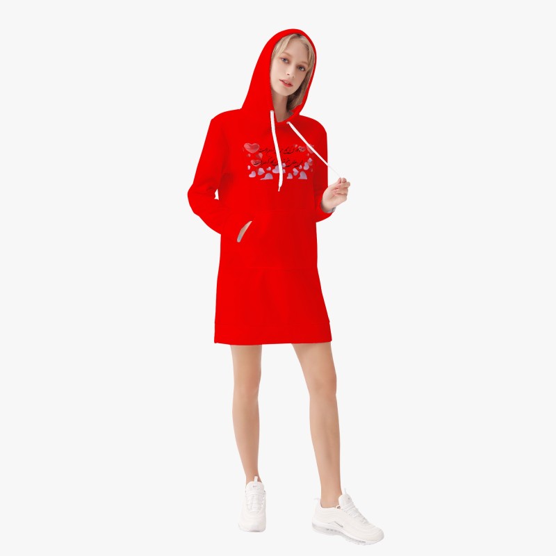 Women's AOP Hoodie Dress