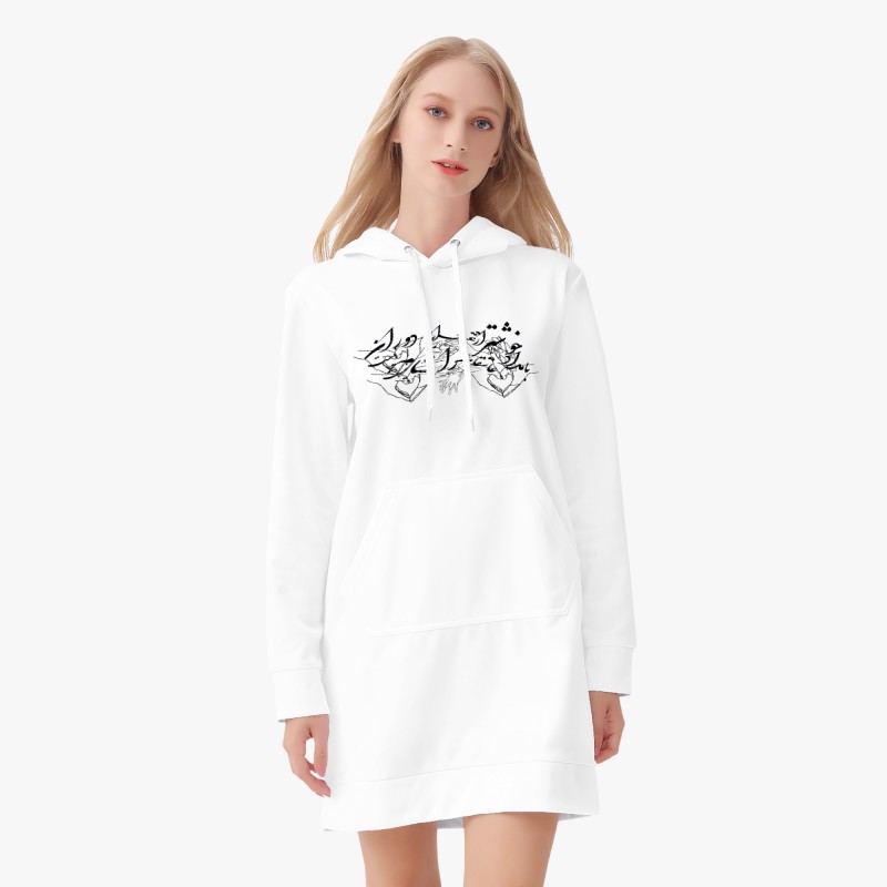 Women's AOP Hoodie Dress