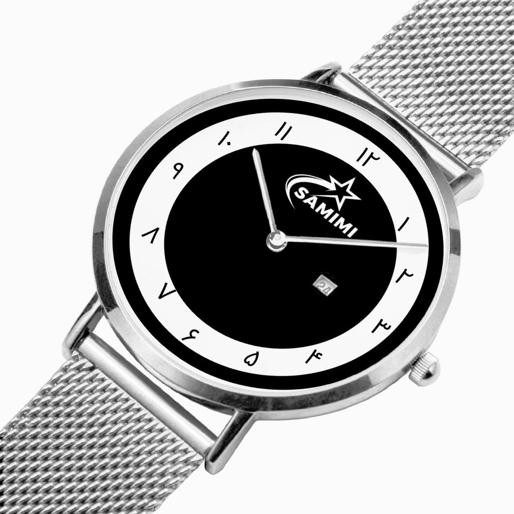 Tamim Stainless Steel Perpetual Calendar Quartz Watch