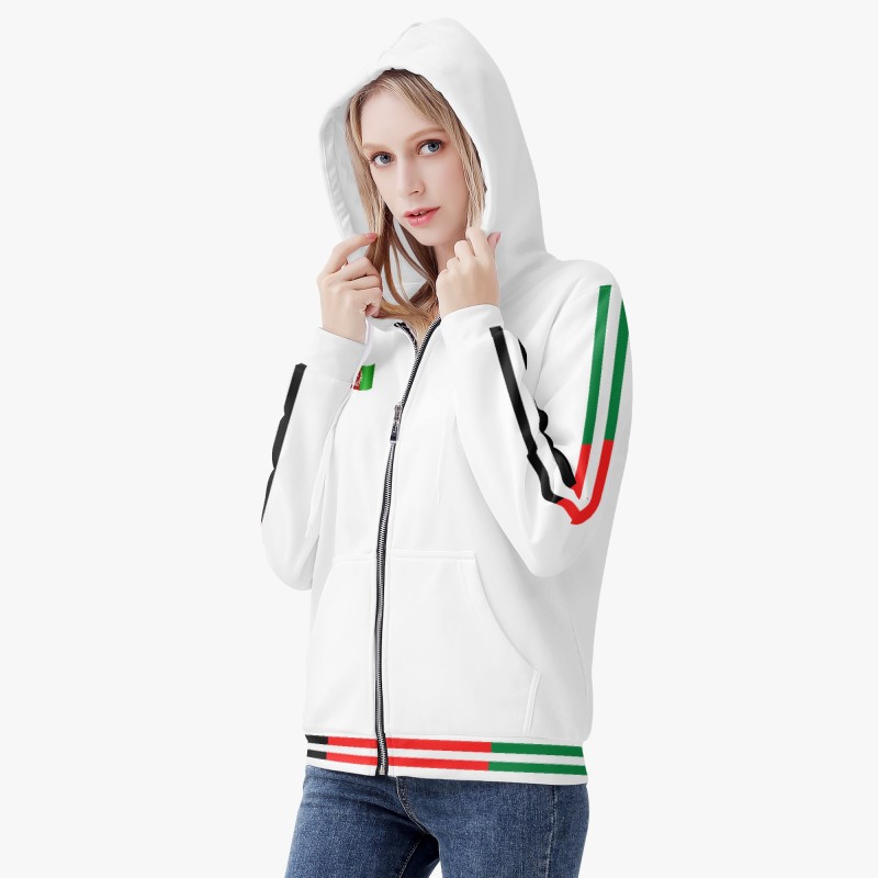 Women's Full Zip Up Hoodie